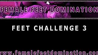 Susy Blue And Laura Schwarz Stinky Pantyhose Feet Humiliation Game Trailer