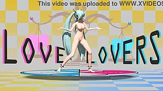 hey hatsune miku, show us your big tits nude?