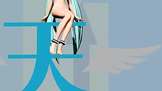 hey hatsune miku, show us your big tits nude?