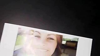 cassidy's hot cum tribute all over her face