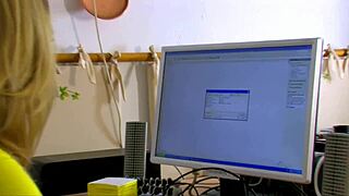 Secretary's Big Ass Takes Monster Cock Deep Hardcore