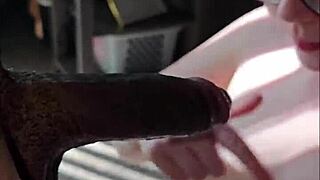 sexy girl next door cums hard on bbc while boyfriend's away pt1