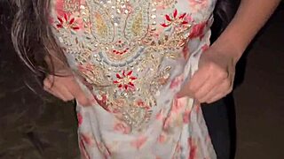 Indian college girl gets jungle chudai during her exam roleplay