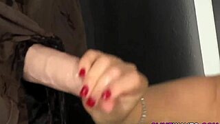 classy whore's face blasted with messy bukkake loads