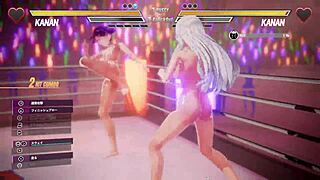 two hot girls teasing each other's wet pussies