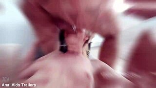 4on1 dp madison lush balls deep anal gapes dap facial