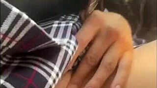 Ki-Sim Strips Naked on Street for Wild Outdoor Fuck