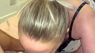 Blonde Stepsis Deepthroats Huge Cock In Secret Pov Session