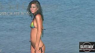 Jessica's Hot Sexy Bikini Dance on Beach Turns Erotic and Sensual