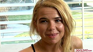 old man rams his stepdaughter's shaved pussy and small tits in hardcore ass fuck