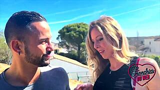 Aurbeaureal's huge tits blonde milf craves cock in stockings and lingerie