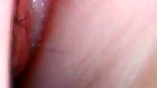 cute fuck doll gets double penetration with lube in shaved vagina