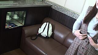 A former big company receptionist, 26, squirts and gets fucked intimately.