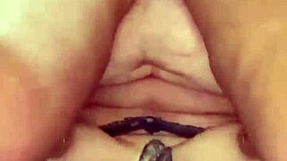 she gags deep on cock then squirts from anal before cumshot facial