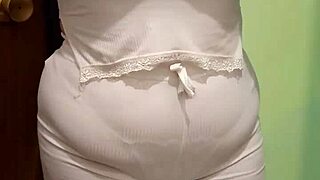 best friend's mom catches me with panties and sucks till i cum!