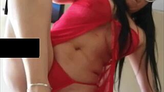 zamira's big latina ass back from gym gets rimmed by stepson