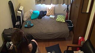 amateur asian babe gives sloppy blowjob then rides toy hard