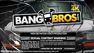 kelsey sucks bbc deep before creampie on shaved pussy