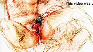 Vintage Erotic Art Reveals Hairy Retro Temptations