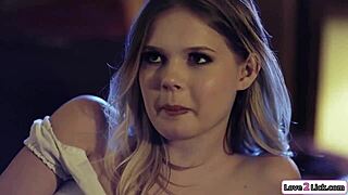 Stepmom Makes Stepdaughters Squirt on Love2Lick.com!