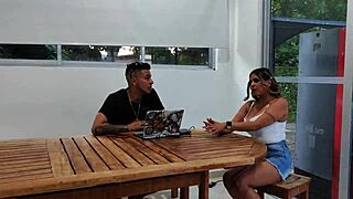 Colombian housewife muscles cook up tasty fuck session?