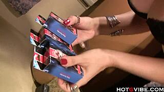 german big titted slut teases with fresh toys slowly