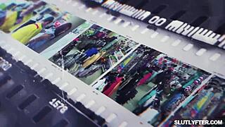 breezy bri sucks fucks officer rusty nail to escape trouble