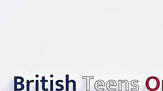 blonde college teen in pantyhose fucks teacher doggystyle for first orgasm 😍👩‍🏫🍆