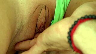 roommate's dad bends cheerleader kait over for big cock pounding