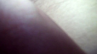 Exhausted yet craving more, slut wife sucks cock after five daily fucks