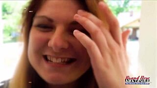 Rachel blows me deep then bangs hard!