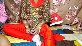 Christmas Special First Time Devar Fucks Sexy Salwar Suited Sali