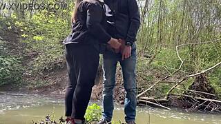 your wife won't fuck you but her stepmom in law will right now outdoors?