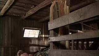 german farmer slut begs for double cocks anal dp on ranch big tits bouncin