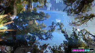 poolside fun turns wild 😈 stepbros pounding horny stepsis pussy cowgirl & doggy till creampie 💦🔥