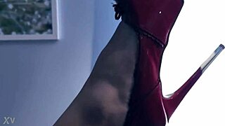 goddess demands your tongue on her sweaty bare feet heels toes and natural tits now