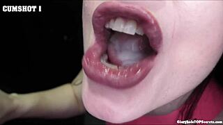 Fuck yeah Jessica, keep sucking that monster gloryhole cock to eight loads!