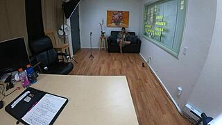 Skinny Milf Nataly Dewalt Gags On Cock In Casting