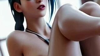 La Hermosa Jinx De League Of Legends Escapes For Huge Tits Hentai Fuck