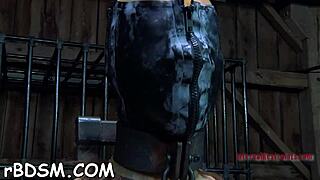 beautiful slut's tight pussy and fuck holes pounded hard