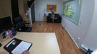 Skinny Milf Nataly Dewalt Gags On Cock In Casting