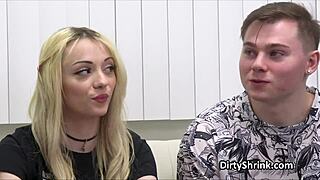 tony got so lucky with two blondes at work therapy mmm