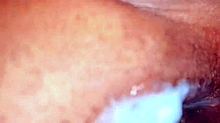 skinny virgin indian college girl's tight pussy gets first creampie on top ride