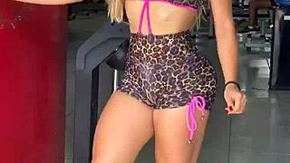 Luana Aciolli's gym tease stirs deep excitement