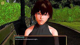 oh man my new family 349 with that redhead's massive tits in a hot game playthrough