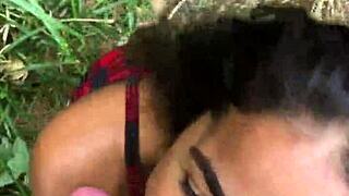 i called him over to fuck in the wild bushes