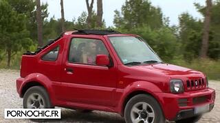 me and my girl had this wild threesome in ibiza bent over cowgirl cumshots on small tits ass