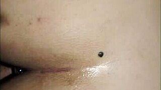 Latina Plays with Toy First Time Anal in Bedroom