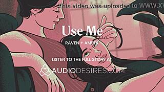 girlfriend tied up teased with vibrator in lesbian bdsm denial play