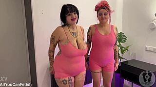 Gg's huge boobs bounce while ass shakes in preview